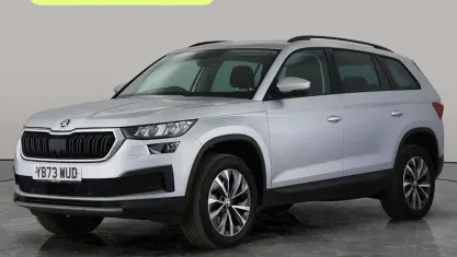 Używany Skoda Kodiaq SE Drive 150 KM (110 kW) 2023 Srebrny SUV