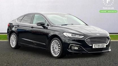 Begagnad Ford Mondeo Titanium 165 HK (121 kW) 2019 Svart Halvkombi
