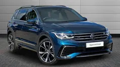 Blue Used 2023 VW Tiguan R-line SUV | £26,050 (Fair price)