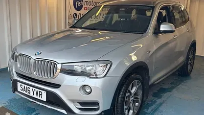 Used BMW X3 xLine 190 HP (139 kW) 2016 Silver SUV