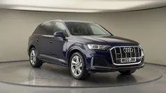 Navarra blue Used 2022 Audi Q7 S-Line SUV | £37,400 (Fair price)