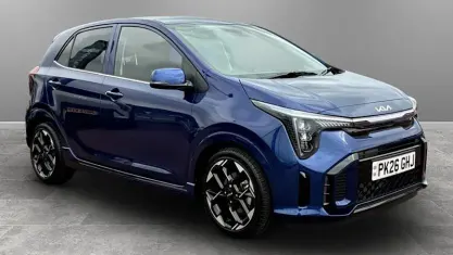 New Kia Picanto GT-Line 69 HP (50 kW) 2026 Blue Hatchback