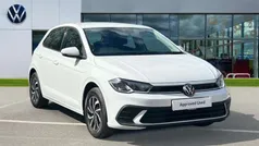 White Used 2022 VW Polo Life Hatchback | £16,075 (Fair price)