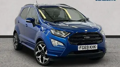 Used Ford Ecosport ST-Line 125 HP (91 kW) 2019 Blue SUV