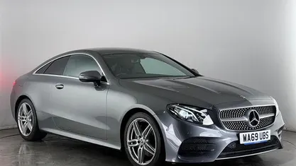 Grey Used 2019 Mercedes E220 AMG line Coupe | £20,200 (Fair price)