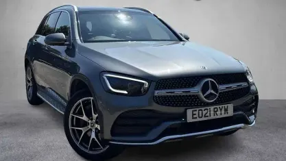 Used Mercedes GLC300 AMG line 245 HP (180 kW) 2021 Grey SUV