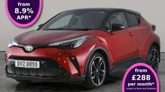 Red Used 2022 Toyota C-HR Sport SUV | £20,034 (Fair price)