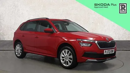 Used Skoda Kamiq SE Drive 95 HP (69 kW) 2022 Red SUV