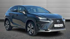 Graphite black Used 2021 Lexus NX300h Sport Line SUV | £28,550 (Fair price)