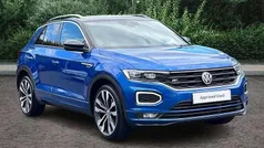 Blue Used 2018 VW T-Roc R-line SUV | £18,595 (Fair price)