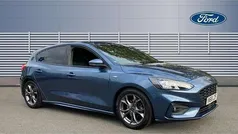 Blue Used 2018 Ford Focus ST-Line Hatchback | £10,500 (Fair price)