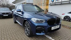 Blue Used 2020 BMW X3 M Sport SUV | £24,872 (Fair price)