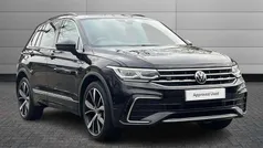 Black Used 2022 VW Tiguan R-line SUV | £27,495 (Fair price)