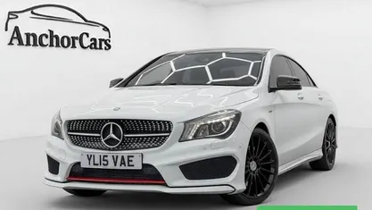 Used Mercedes CLA250 AMG 211 HP (155 kW) 2015 White Sedan