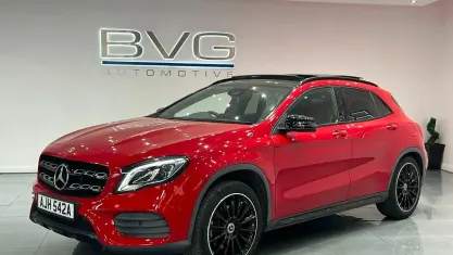 Used Mercedes GLA220 AMG line 177 HP (130 kW) 2018 Red SUV