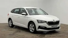 Candy white Used 2022 Skoda Scala SE Hatchback | £12,915 (Fair price)