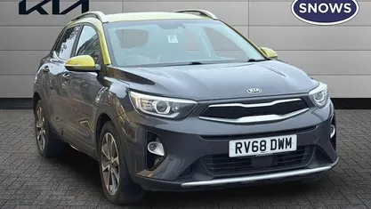 Grey Used 2017 Kia Stonic First Edition SUV | £9,995 (A bit pricey)