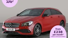 Red Used 2017 Mercedes CLA220 Shooting Brake AMG line Estate | £13,620 (Good price)
