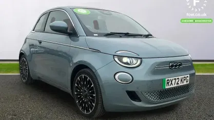 Used Fiat 500e La Prima 86 kW (118 HP) 2022 Blue Hatchback