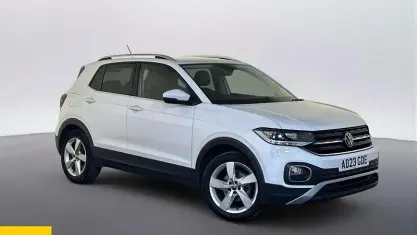 Used VW T-Cross SEL 150 HP (110 kW) 2023 White SUV