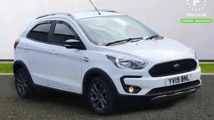 Begagnad Ford Ka Plus Active 86 HK (63 kW) 2019 Vit Halvkombi