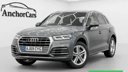 Used Audi Q5 S-Line 245 HP (180 kW) 2020 Grey SUV