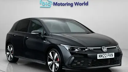Used VW Golf VIII GTD 200 HP (147 kW) 2022 Black Hatchback