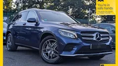 Blue Used 2018 Mercedes GLC220 AMG line Estate | £17,618 (Good price)