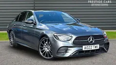 Grey Used 2022 Mercedes E200 AMG line Sedan | £31,793 (Fair price)