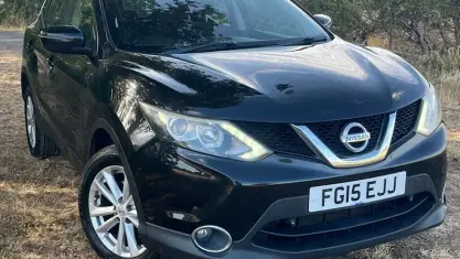 Used Nissan Qashqai Acenta 116 HP (85 kW) 2015 Black SUV