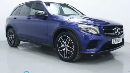 Used Mercedes GLC250 AMG 211 HP (155 kW) 2019 Blue Estate