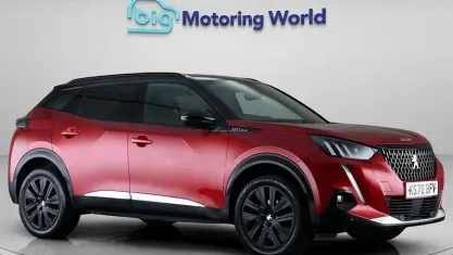 Used Peugeot 2008 GT-line 130 HP (95 kW) 2020 Red SUV