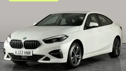 Used BMW 218 Sport Line 136 HP (100 kW) 2022 White Coupe