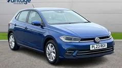 Blue Used 2023 VW Polo Style Hatchback | £16,760 (Fair price)