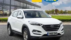 White Used 2016 Hyundai Tucson SE SUV | £9,834 (Fair price)