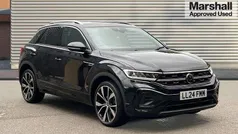 Black Used 2024 VW T-Roc R-line SUV | £25,800 (Fair price)