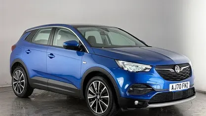 Used Vauxhall Grandland X Elite 131 HP (96 kW) 2021 Blue SUV