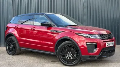 Used Land Rover Range Rover evoque HSE Dynamic 241 HP (177 kW) 2018 Red SUV