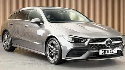 Used Mercedes CLA220 Shooting Brake AMG line 190 HP (139 kW) 2021 Grey Estate