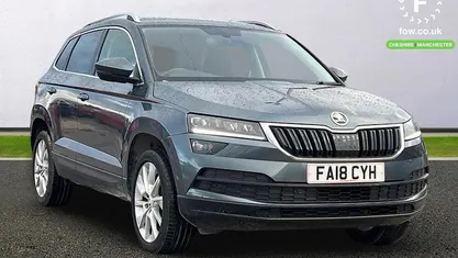 Used Skoda Karoq SE L 116 HP (85 kW) 2018 Grey SUV