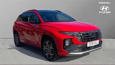 Red Used 2021 Hyundai Tucson N Line SUV | £24,138 (Fair price)
