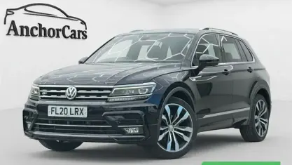 Gebraucht VW Tiguan R-line 150 PS (110 kW) 2020 Schwarz SUV