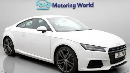 Used Audi TT S-Line 184 HP (135 kW) 2017 White Coupe