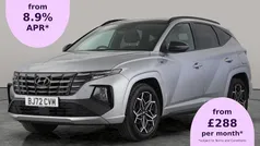 Silver Used 2022 Hyundai Tucson N Line SUV | £20,226 (Fair price)