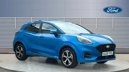 Used Ford Puma ST-Line 125 HP (91 kW) 2023 Blue SUV