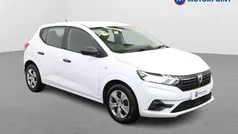 White Used 2022 Dacia Sandero Essentiel Hatchback | £8,799 (Fair price)