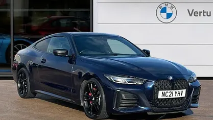 Used BMW M440 Comfort Edition 340 HP (250 kW) 2021 Blue Sedan