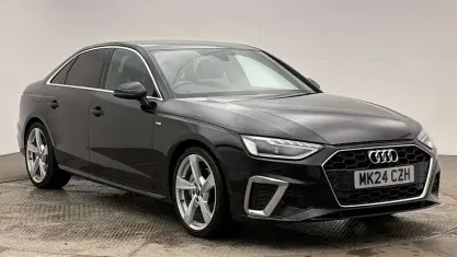 Used Audi A4 S-Line 204 HP (150 kW) 2024 Black Sedan
