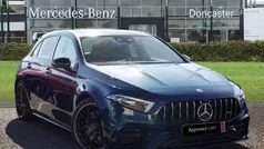 Blue Used 2021 Mercedes A45 AMG Hatchback | £39,995 (Fair price)