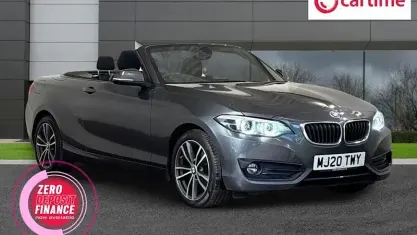 Used BMW 218 Sport Line 150 HP (110 kW) 2020 Grey Cabriolet